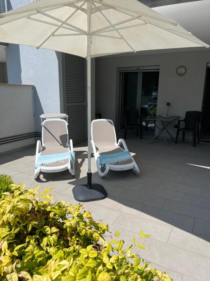 Ferienwohnung Vista Mare Grado Exterior foto
